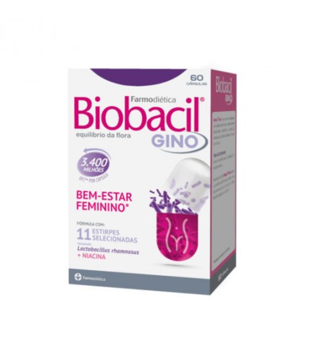 Biobacil Gino - 60 Cápsulas